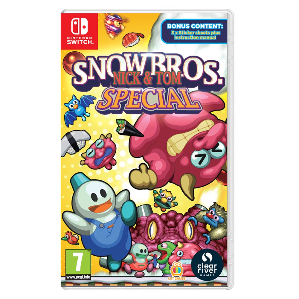 Nintendo Switch game Snow Bros Nick and Tom Special