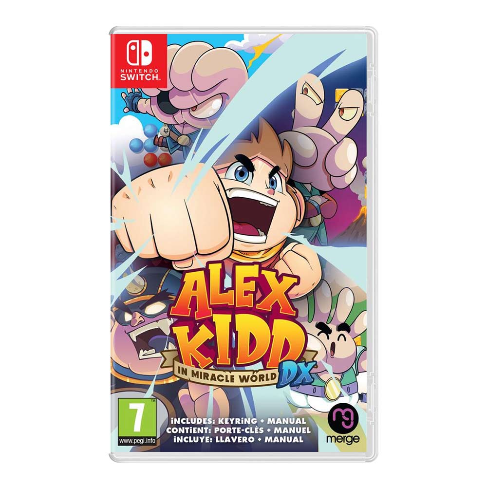 Nintendo Switch game Alex Kidd in Miracle World DX