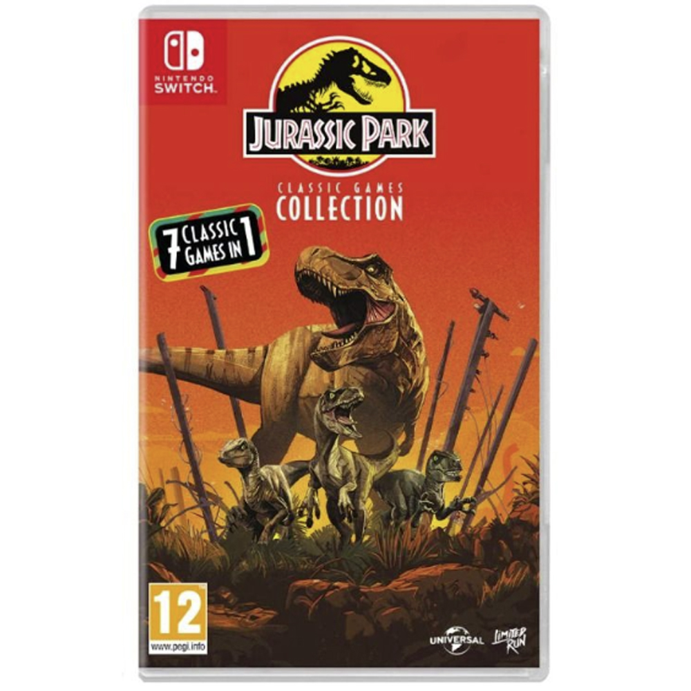 Nintendo Switch game Jurassic Park Classic Games Collection