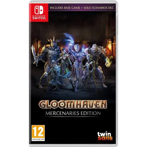 Nintendo Switch game Gloomhaven Mercenaries Edition