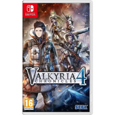 Nintendo Switch game Valkyria Chronicles 4 (Code in a box)