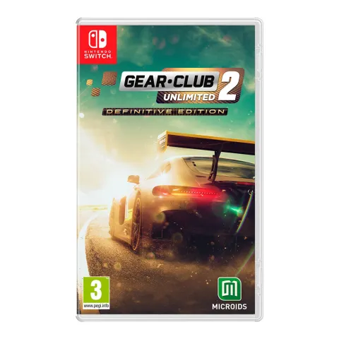 Nintendo Switch game Gear Club Unlimited 2 Definitive Edition