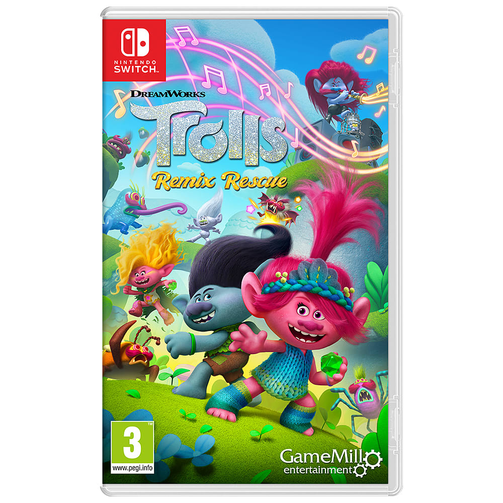 Nintendo Switch game DreamWorks Trolls Remix Rescue