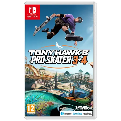 Nintendo Switch game Tony Hawk's Pro Skater 3 + 4