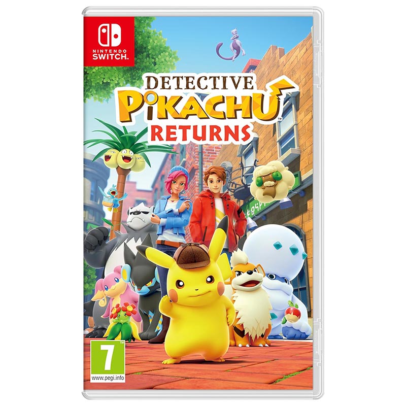 Nintendo Switch game Detective Pikachu Returns