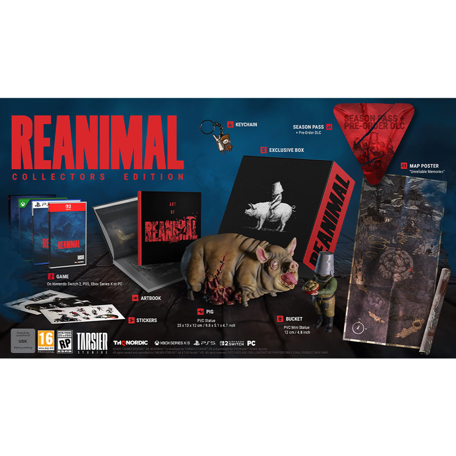 Nintendo Switch 2 game Reanimal (Game Key Card) Collector Edition