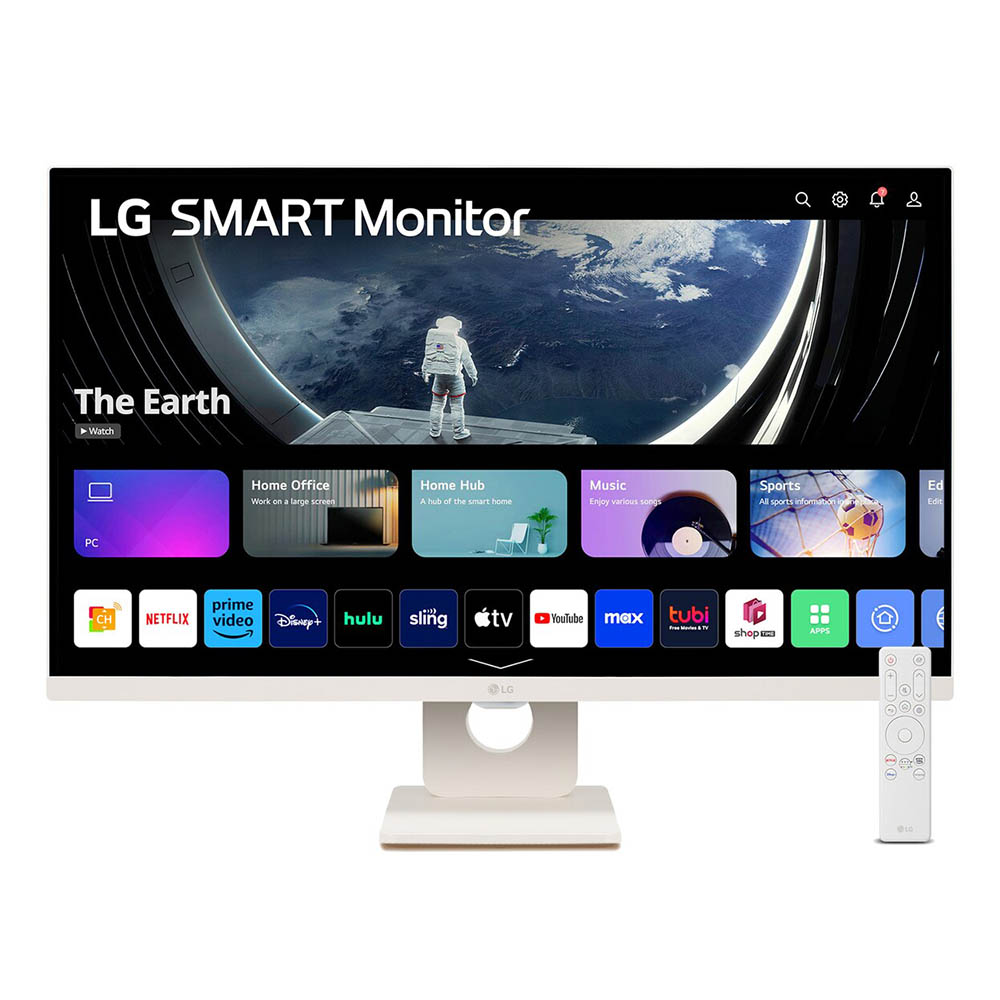 PC Monitor 27" LG Smart Monitor 27U511SA-W FHD IPS LED white