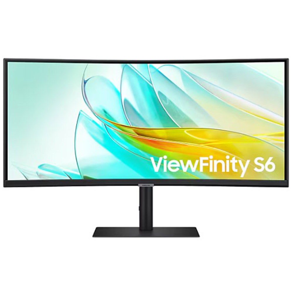 PC Monitor 34" SAMSUNG Curved ViewFinity S6 S65UC LS34C652UAUXEN WQHD VA LED black