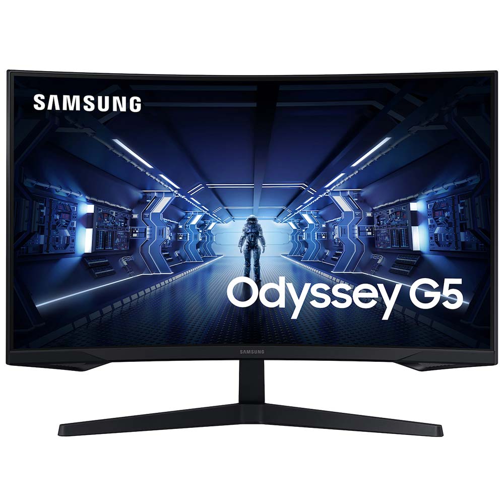 PC Monitor 27" SAMSUNG Curved Gaming Odyssey G55C LS27CG554EUXEN 2.5K QHD VA LED
