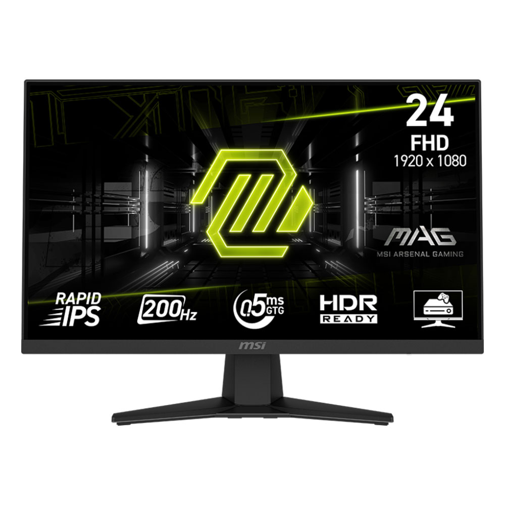 PC Monitor 23.8" MSI Mag 244F FHD IPS LED black