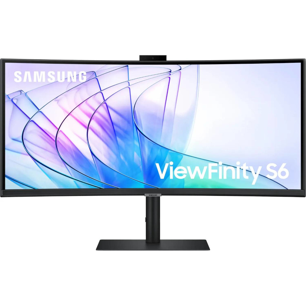 PC Monitor 34" SAMSUNG Curved ViewFinity S6 S65VC LS34C652VAUXEN UWQHD VA LED black