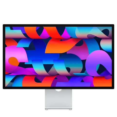 PC Monitor 27" APPLE Studio Display Nano-texture Glass (Tilt/Height Adjustable Stand) MFF04ER/A silver