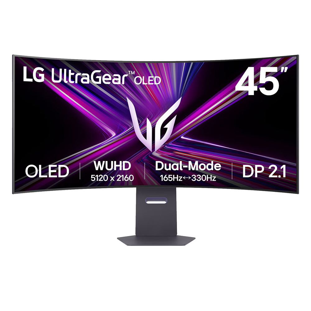 PC Monitor 44.5" LG Curved UltraGear 45GX950A-B 5K2K OLED black