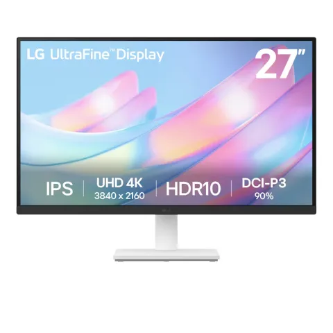 PC Monitor 27" LG UltraFine 27US500-W 4K IPS LED white