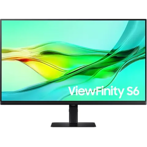 PC Monitor 32" SAMSUNG ViewFinity S6 S60UD LS32D600UAUXEN QHD LED black