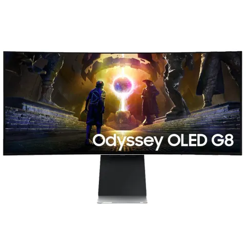 PC Monitor 34" SAMSUNG Curved Odyssey G8 G85SD LS34DG850SUXDU Ultra WQHD OLED