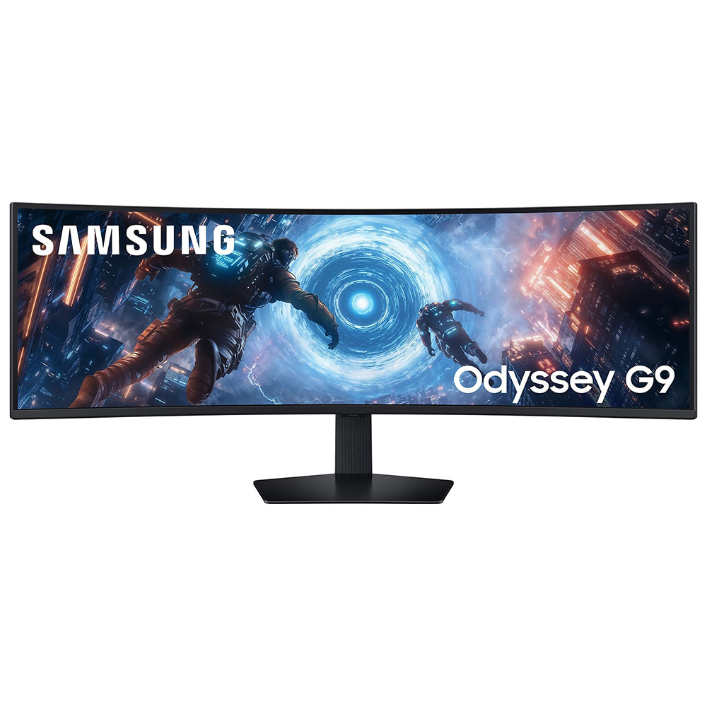 PC Monitor 49" SAMSUNG Curved Odyssey G9 G91F LS49FG912EUXEN DQHD 5K LED black