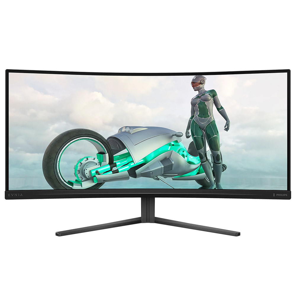 PC Monitor 34" PHILIPS Curved Evnia 3000 34M2C3500L/00 WQHD Fast VA WLED black
