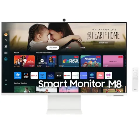 PC Monitor 32" SAMSUNG Smart M8 M80D LS32DM801UUXDU 4K VA LED white