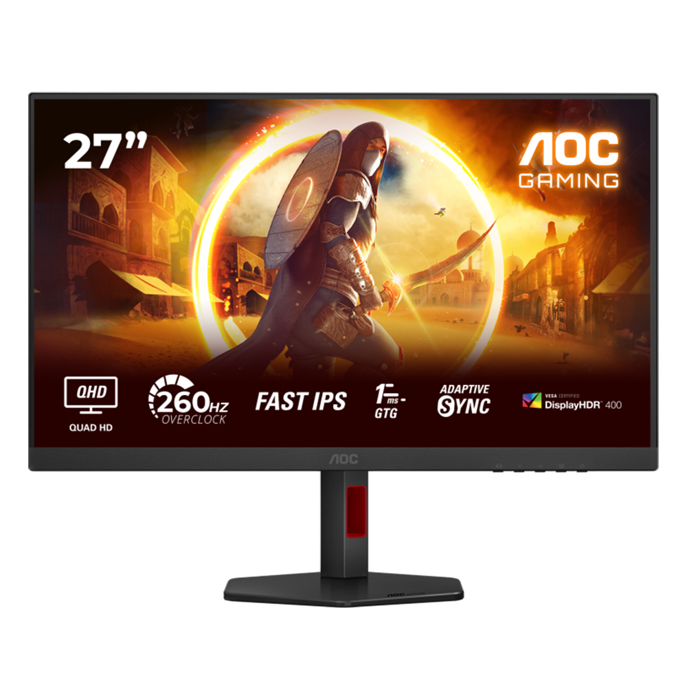 PC Monitor 27" AOC Q27G4ZR QHD WLED Fast IPS black