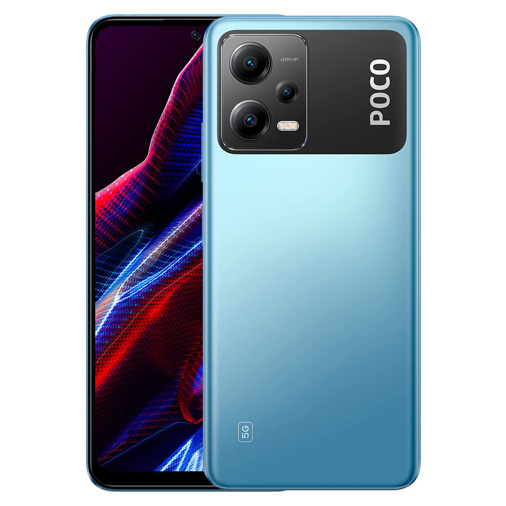Smartphone POCO X5 128GB 5G Dual SIM MZB0D6UEU blue