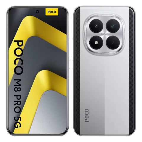 Smartphone POCO M8 Pro 512GB 5G Dual SIM silver