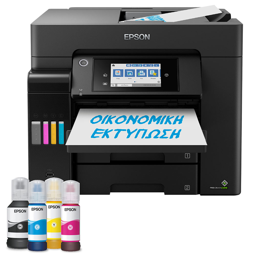Printer All-In-One with Fax EPSON EcoTank L6570 C11CJ29402 black