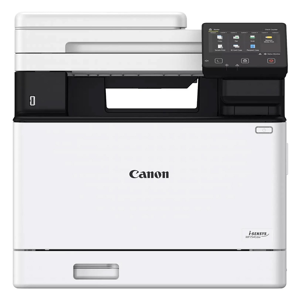 Laser Printer All-In-One with Fax CANON i-SENSYS MF754Cdw 5455C009AA white