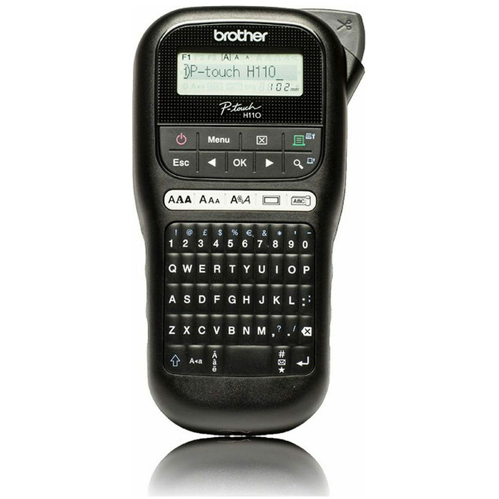 Handheld Thermal Label Printer BROTHER PT-H110 black