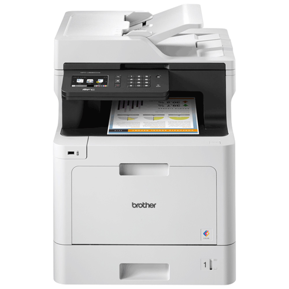 Colour Laser Printer All-In-One with Fax BROTHER MFC-L8690CDW white