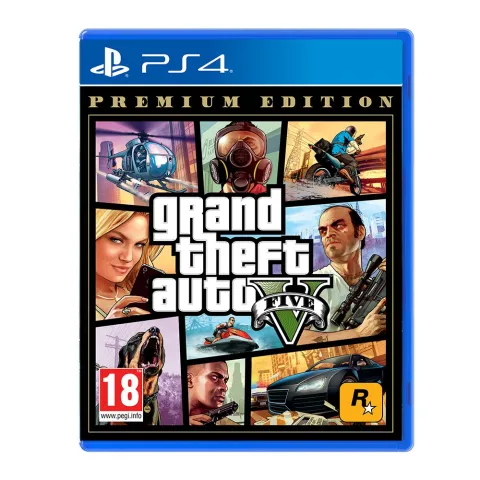 PS4 game GTA V: Premium Online Edition