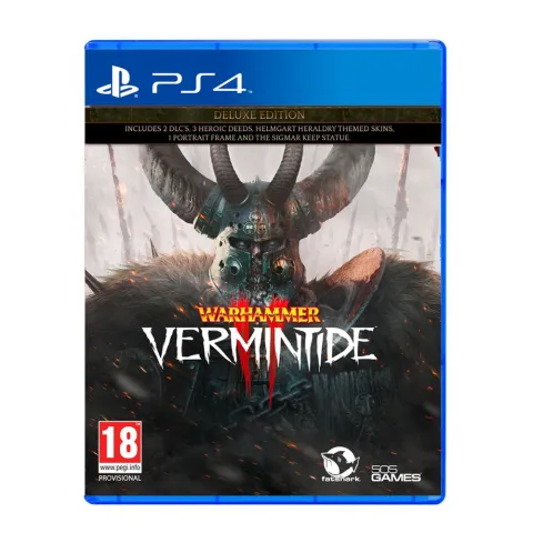 PS4 game Warhammer Vermintine 2 Deluxe Edition