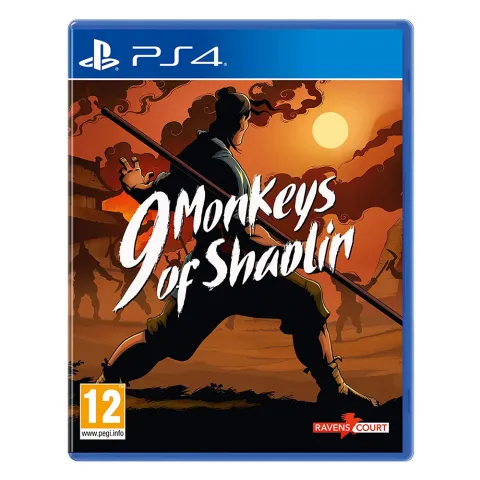 PS4 game 9 Monkeys of Shaolin