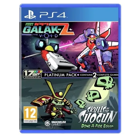PS4 game Galak-Z: The Void & Skulls of the Shogun: Bone-A-Fide Edition Platinum Pack