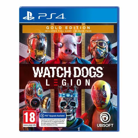 PS4 game Watch Dogs Legion Gold Edition