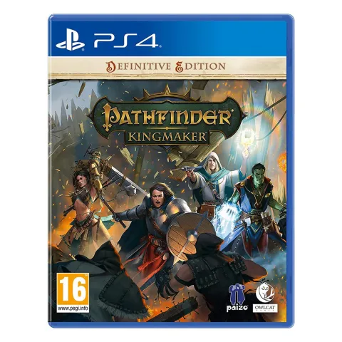 PS4 game Pathfinder Kingmaker Definitive edition