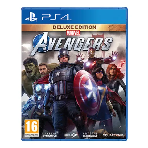 PS4 game Marvel's Avengers Deluxe Edition