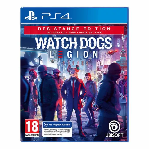 PS4 game Watch Dogs Legion Resistance edition