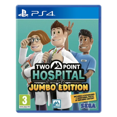 PS4 game Two Point Hospital Jumbo Edition