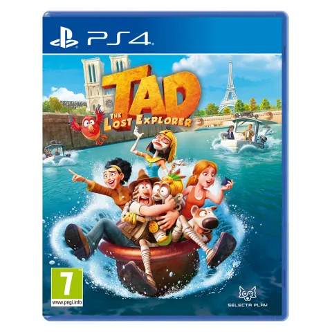 PS4 game TAD: The Lost Explorer and the Emerald Tablet