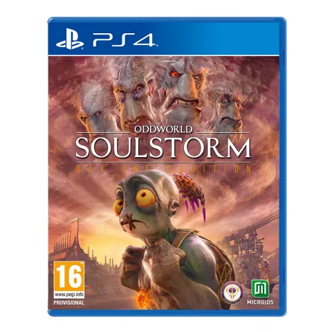 PS4 game Oddworld Soulstorm Steelbook Edition