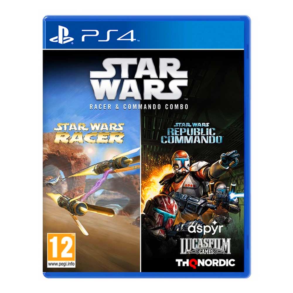 PS4 game Star Wars Racer and Commando Combo