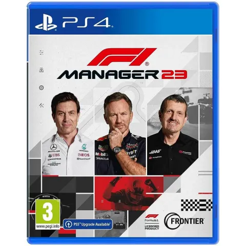 PS4 game F1 Manager 23