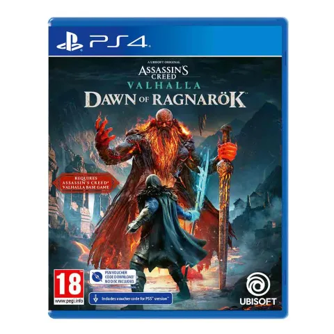 PS4 game Assassin's Creed Valhalla Dawn Of Ragnarok Expansion Pack (Code in a box)