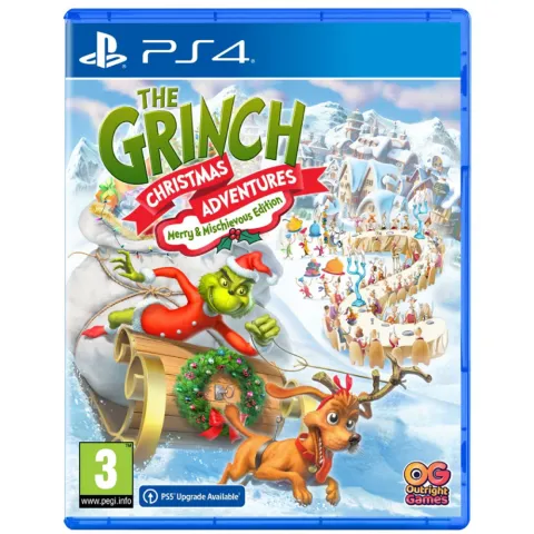 PS4 game The Grinch: Christmas Adventures - Complete Edition