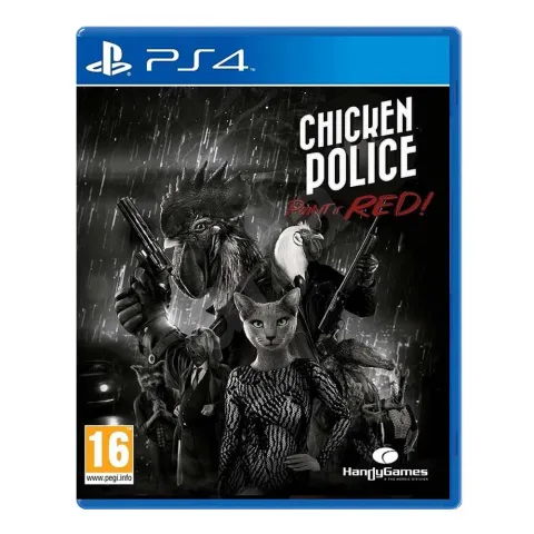 PS4 game Chicken Police Paint it Red