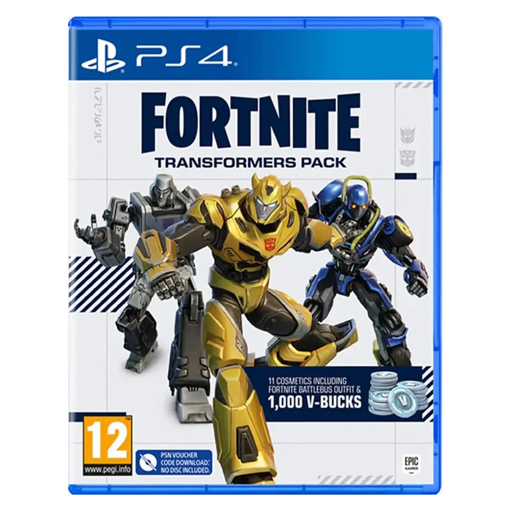 PS4 game Fortnite: Transformers Pack (Code in a Box)
