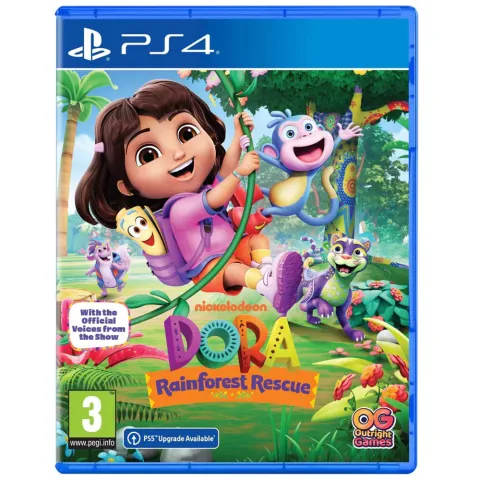 PS4 game Dora Rainforest Rescue