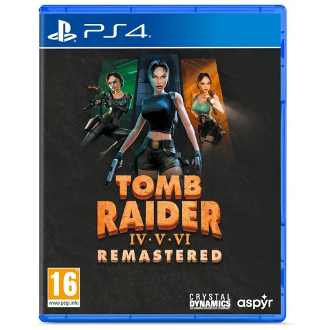PS4 game Tomb Raider IV-VI Remastered Starring Lara Croft