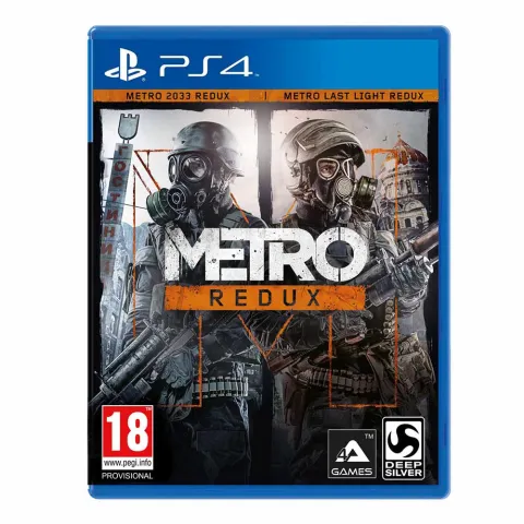 PS4 game Metro Redux 2033 + Last Night Double Pack